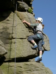 larning to climb - safely