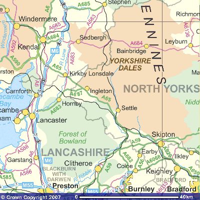 map of over and under country